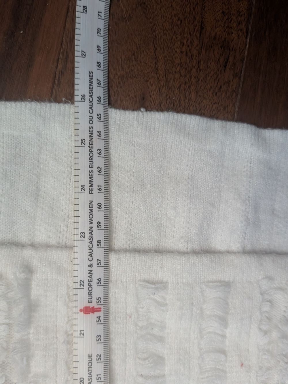 Gilli Cream Ribbed Funnel Neck Sweater - Picture 5 of 5